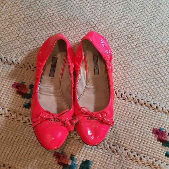 Prada Bright pink ballet flats - Picture 2 of 9